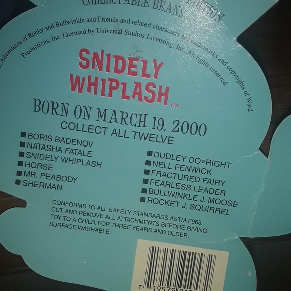 Bullwinkle Cartoon Character named Snidely Whiplash - Picture 2 of 2